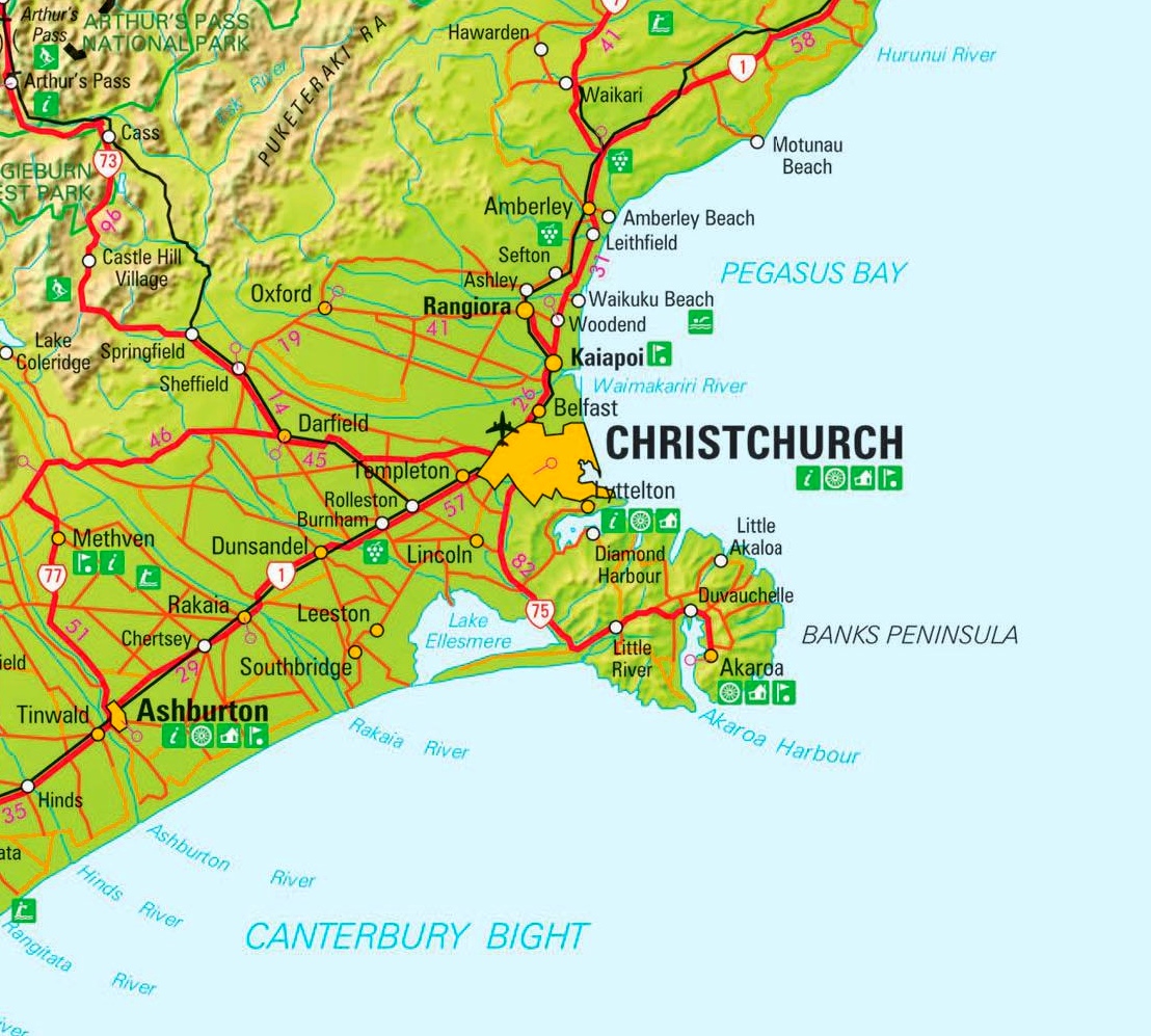 Christchurch Muslim Community Map